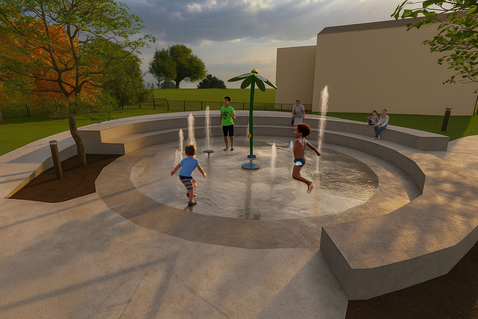 St. Joseph play area rendering